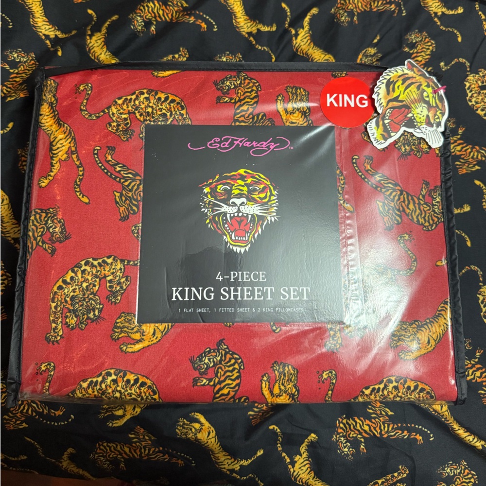 Ed Hardy Tiger Sheets